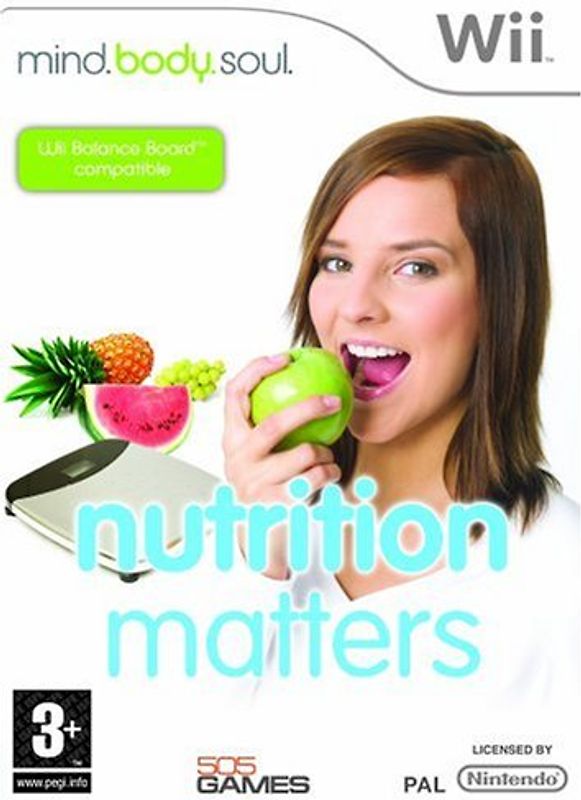 Mind, Body & Soul: Nutrition Matters [UK Import] Nintendo Wii