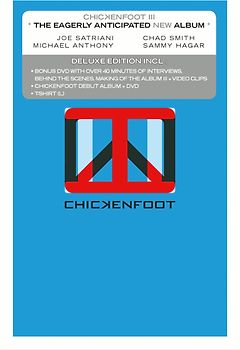 Chickenfoot - III [Deluxe Edition inkl. 2CDs, 2DVDs, ohne T-Shirt]