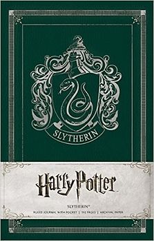 Harry Potter Slytherin Hardcover Ruled Journal