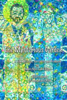The Mysterious Garden Lined Notebook Journal, Holy Family Stain Glass Cover Artwork
