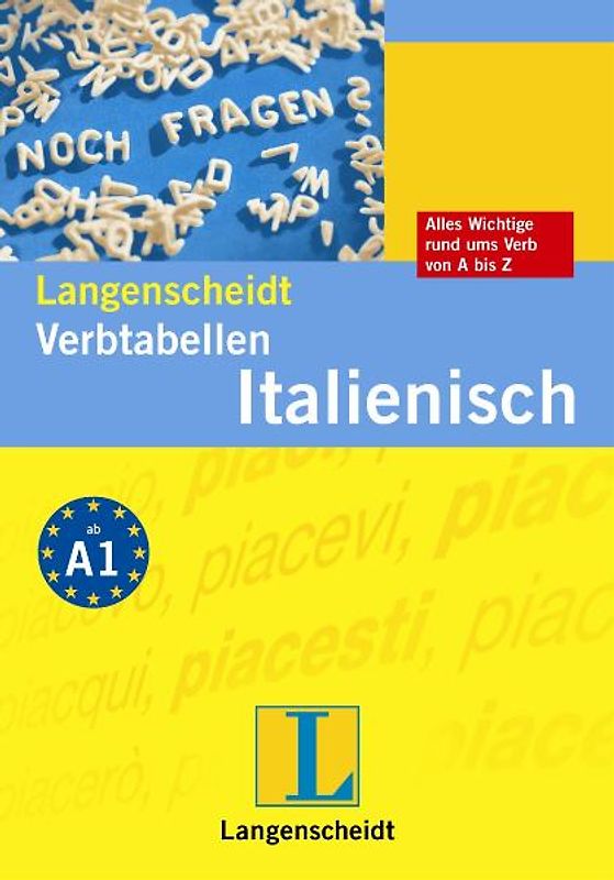 Langenscheidt Verbtabellen Italienisch