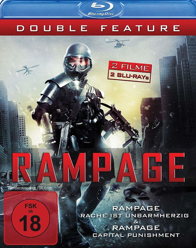 Rampage - Double Feature Blu-ray Disc