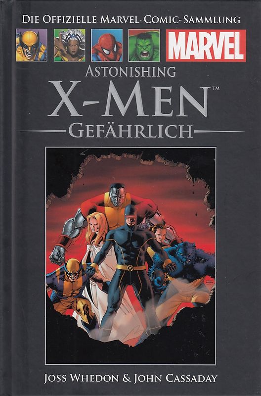 Die offizielle Marvel-Comic-Sammlung 39: Astonishing X-Men: Gefährlich - Joss Whedon [Gebundene Ausgabe]