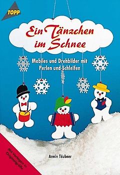 Ein Tänzchen im Schnee. Mobiles und Drehbilder mit Perlen und Schleifen