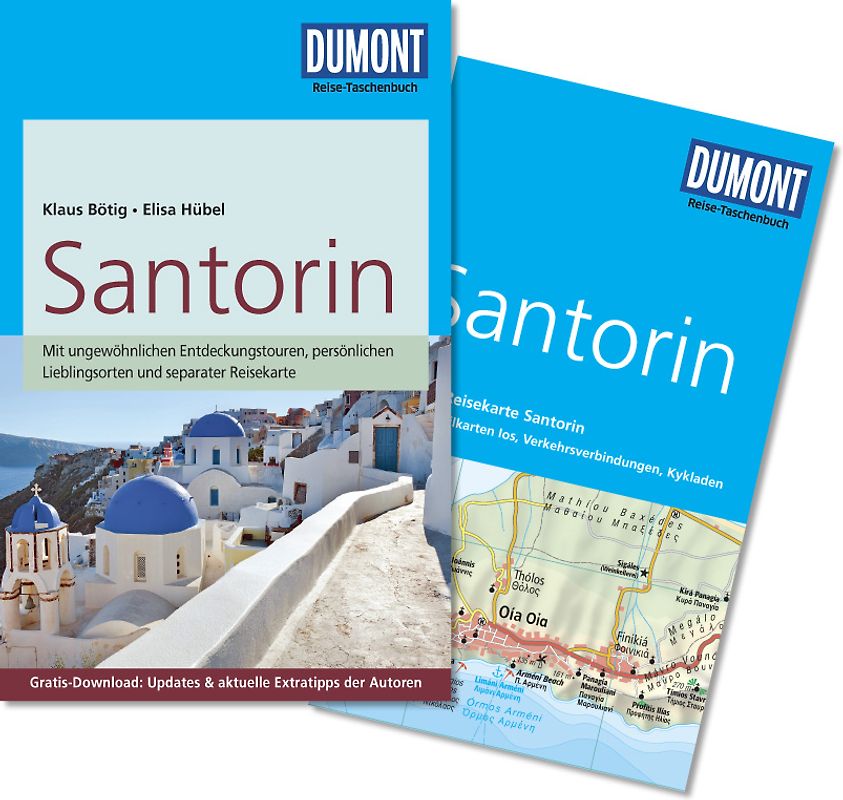 DuMont Reise-Taschenbuch Reiseführer Santorin