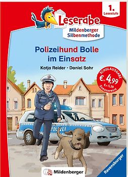 Leserabe - mit Mildenberger Silbenmethode - Polizeihund Bolle im Einsatz