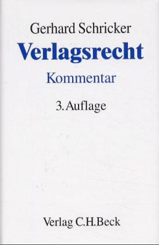 Verlagsrecht