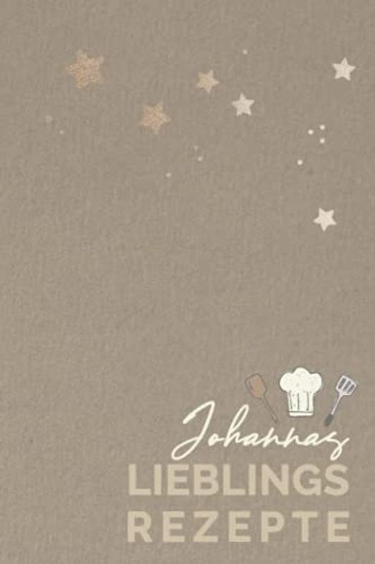 Johannas Lieblingsrezepte: JOHANNA - Personalisiertes Kochbuch bzw. Rezeptbuch zum Selberschreiben,6 x 9 Zoll Pocket Format mit Personalisierbarem ... Rezeptbücher mit Namen zum Selberschreiben)