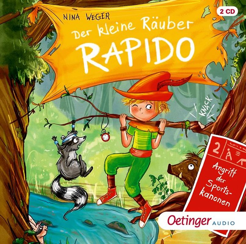 Der kleine Räuber Rapido 2. Angriff der Sportskanonen