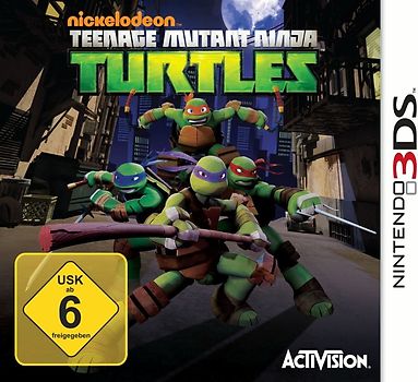 Teenage Mutant Ninja Turtles (nickelodeon) - [Nintendo 3DS] Nintendo 3DS