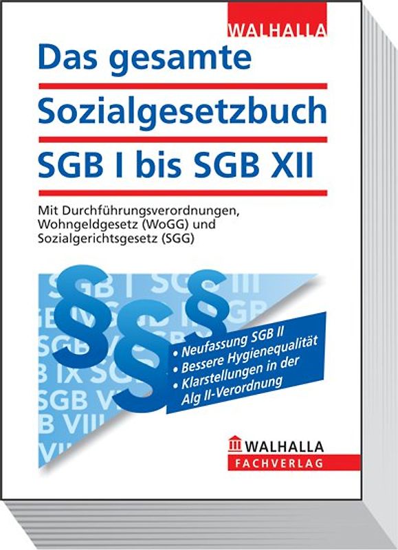 Das gesamte Sozialgesetzbuch SGB I bis SGB XII