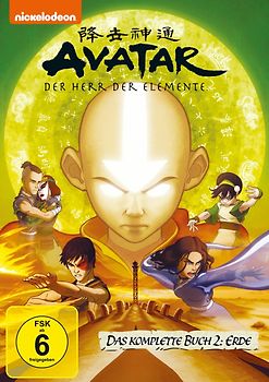 Avatar - Der Herr der Elemente: Das komplette Buch 2 - Erde [4 DVDs] DVD