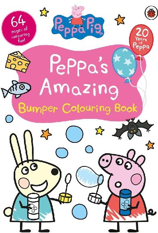 Peppa Pig: Peppa's Amazing Bumper Colouring Book