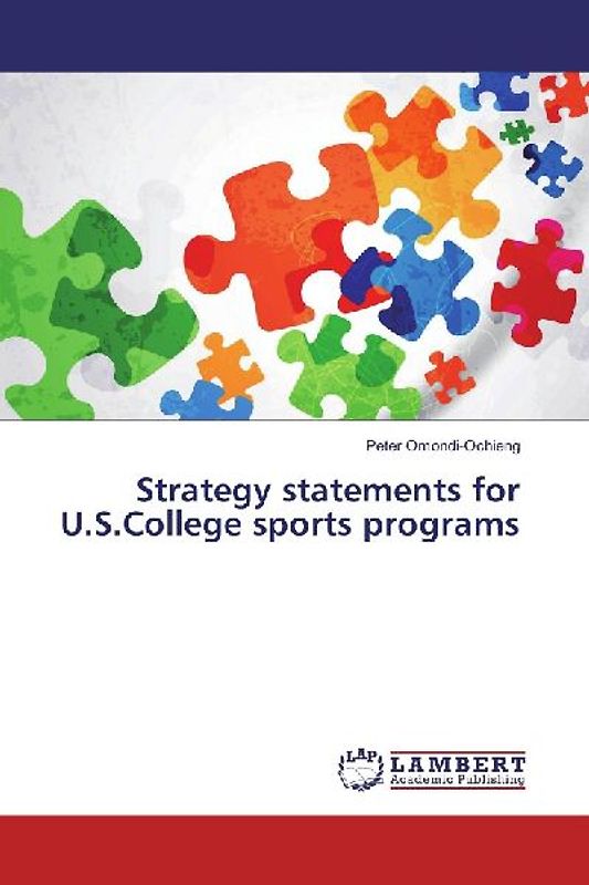 Strategy statements for U.S.College sports programs