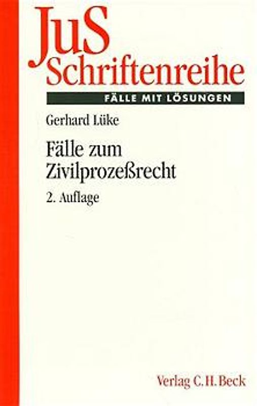 Fälle zum Zivilprozessrecht