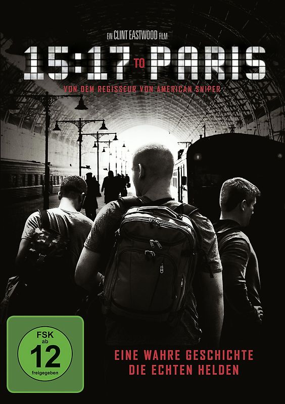 15:17 to Paris DVD