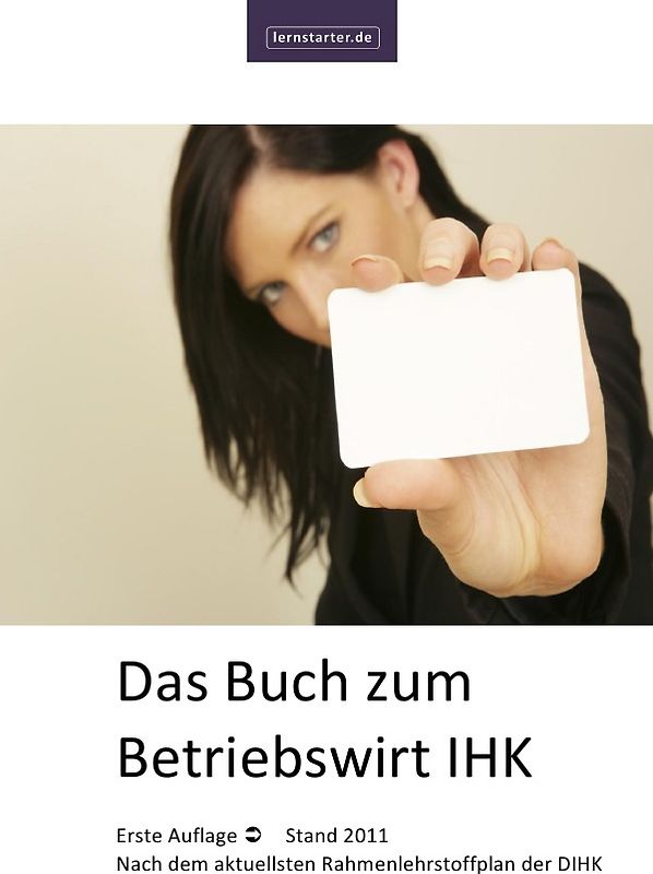 Das Buch zum Betriebswirt IHK