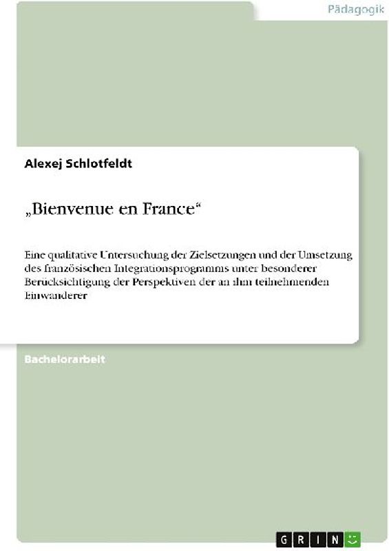 "Bienvenue en France"