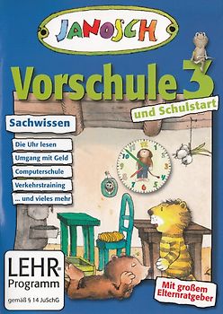 Janosch: Vorschule 3 - Sachwissen PC Spiele