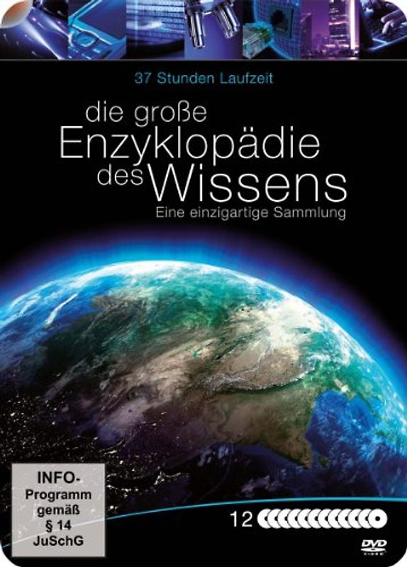 Die große Enzyklopädie des Wissens [Metallbox, 12 DVDs] DVD