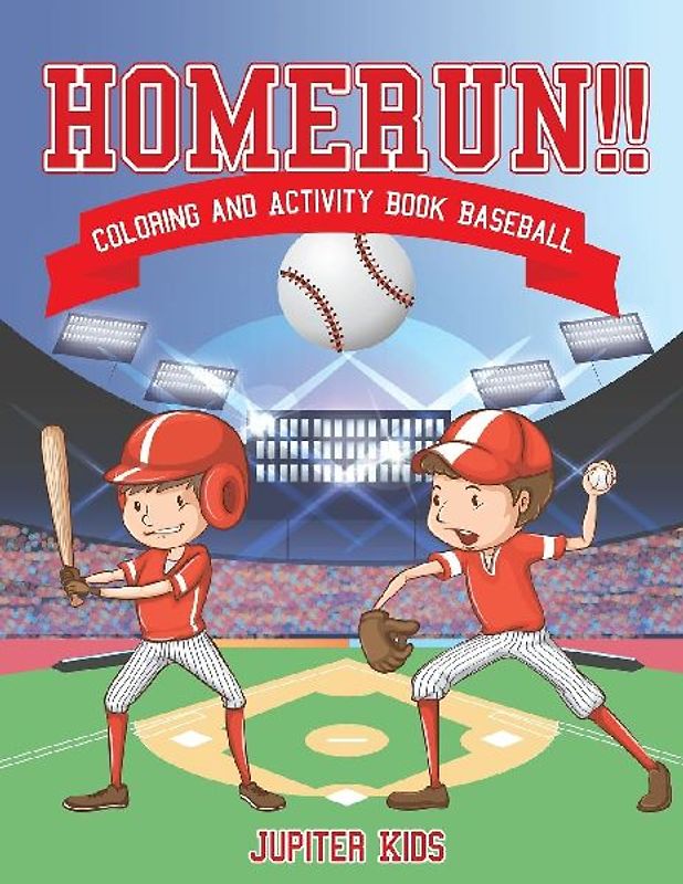 Homerun!! Coloring and Activity Book Baseball