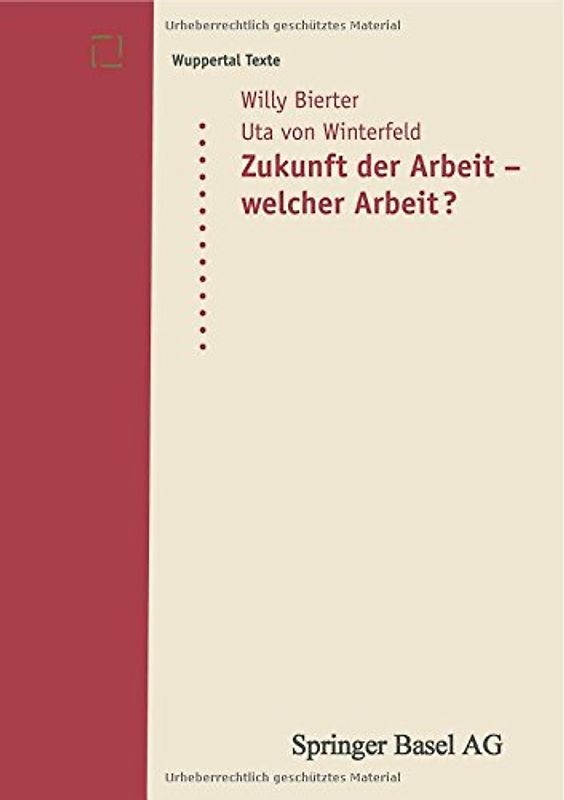 Zukunft der Arbeit — welcher Arbeit?