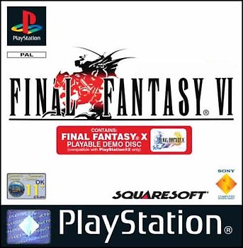 Final Fantasy VI PAL PlayStation 1