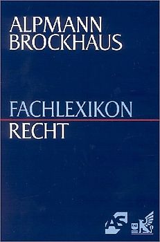 Alpmann Brockhaus - Fachlexikon Recht