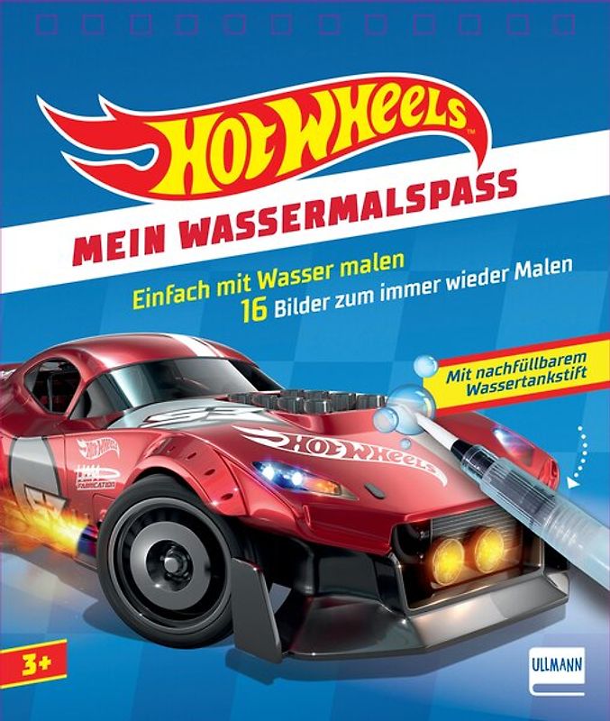 Mein Wassermalspaß – Hot Wheels