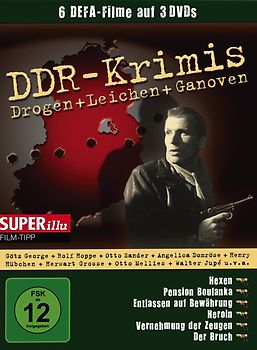 DDR - Krimis 3 ( 6 DEFA-Filme auf 3 DVDs ) DVD