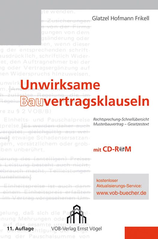 Unwirksame Bauvertragsklauseln