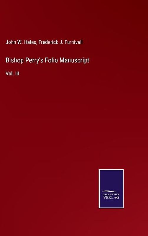 Bishop Perry's Folio Manuscript