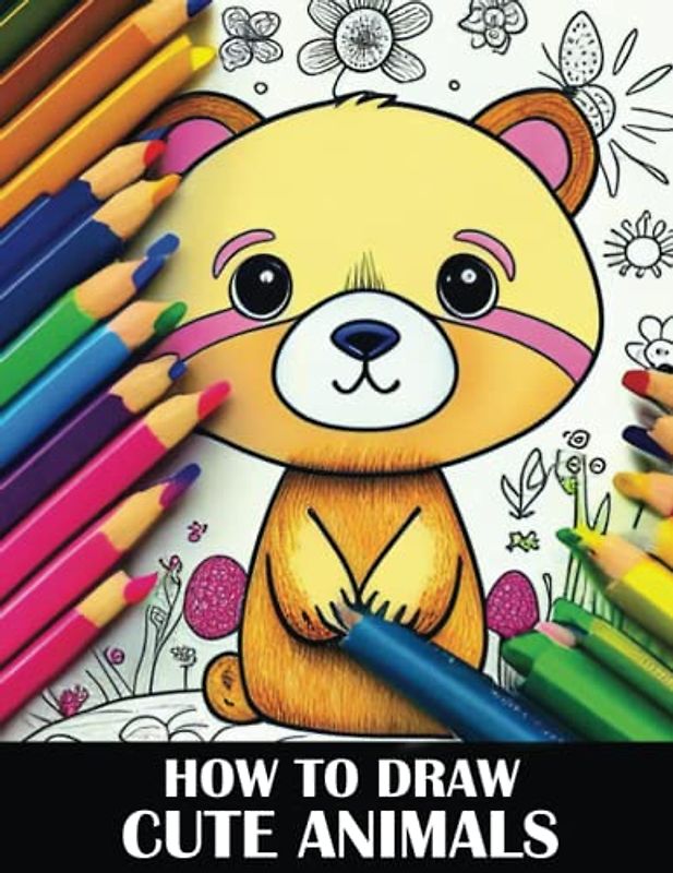 How to Draw Cute Animals:: A Step-by-Step Guide for Kids