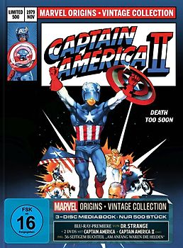 Marvel Origins | Captain America I+II + Dr. Strang Blu-ray Disc
