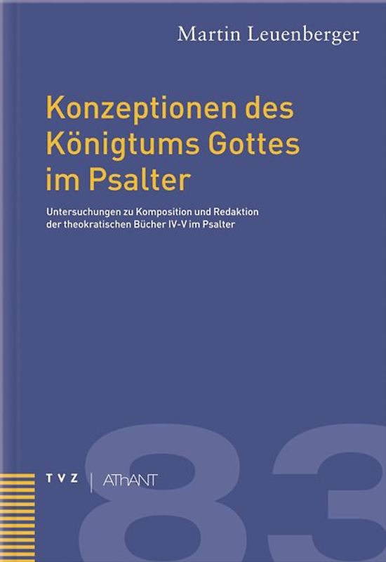 Konzeptionen des Königtums Gottes im Psalter