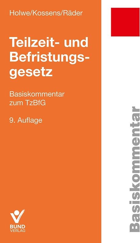Teilzeit- und Befristungsgesetz