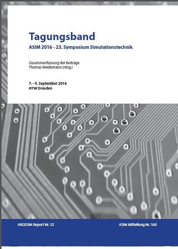 Tagungsband ASIM 2016 – 23. Symposium Simulationstechnik