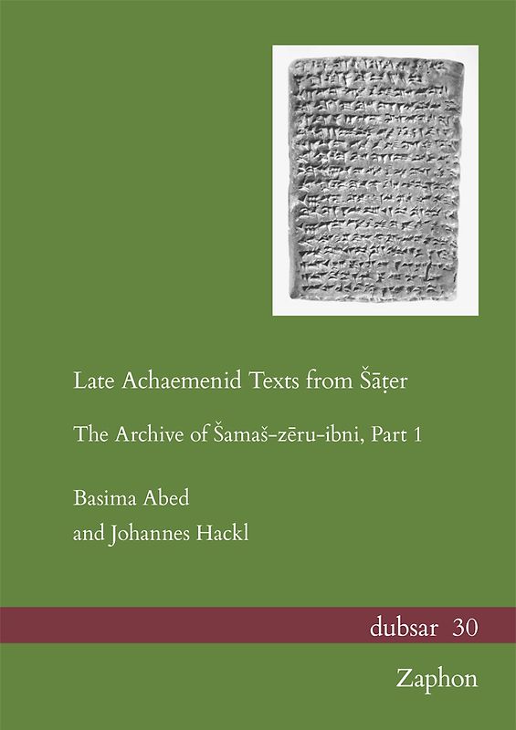 Late Achaemenid Texts from Šāṭer
