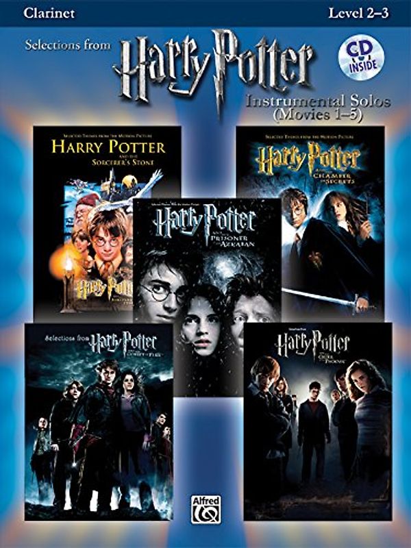 Harry Potter Instrumental Solos (Movies 1-5) - Level 2-3
