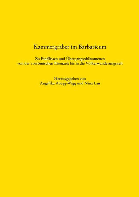 Kammergräber im Barbaricum