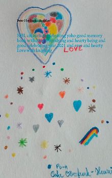 NHL colourfull celebrating yoho good memory book with blue festivalying and hearty being and good celebrating year 2021 and ever and hearty Love with laughing