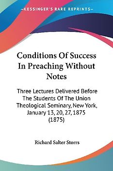 Conditions Of Success In Preaching Without Notes
