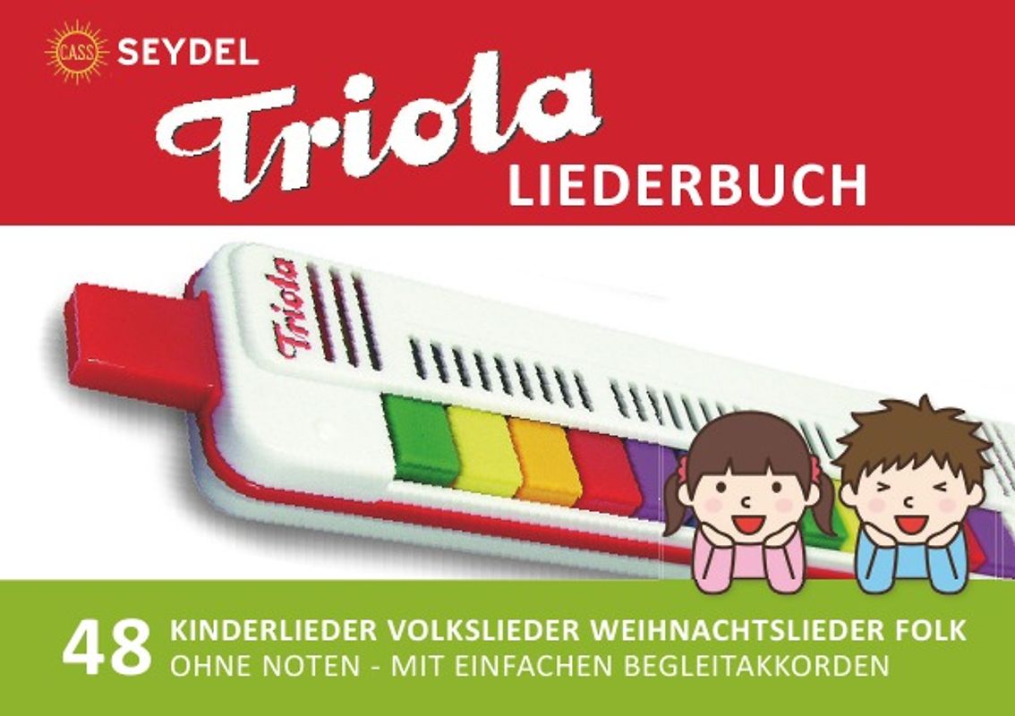Diatonic Songbooks / Triola Liederbuch - 48 Kinderlieder, Volkslieder, Weihnachtslieder, Folk &amp; Gospel