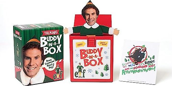 Elf Talking Buddy-in-a-Box: ""Does somebody need a hug?"" (RP Minis)