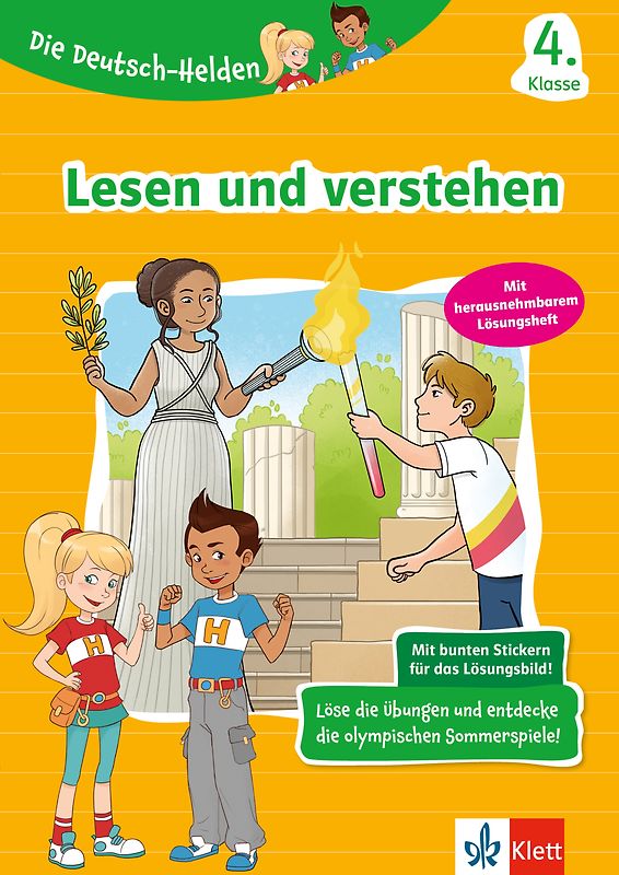 Klett Die Deutsch-Helden: Lesen und verstehen 4. Klasse