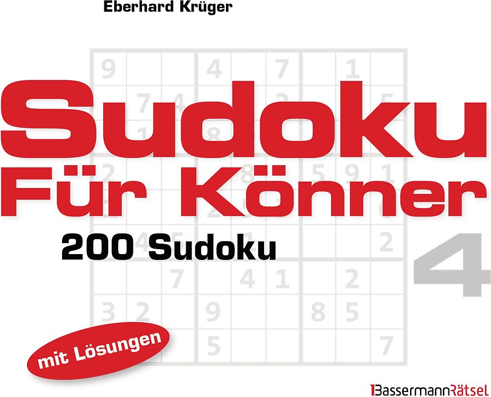 Sudoku für Könner 4 (5 Exemplare à 2,99 €)