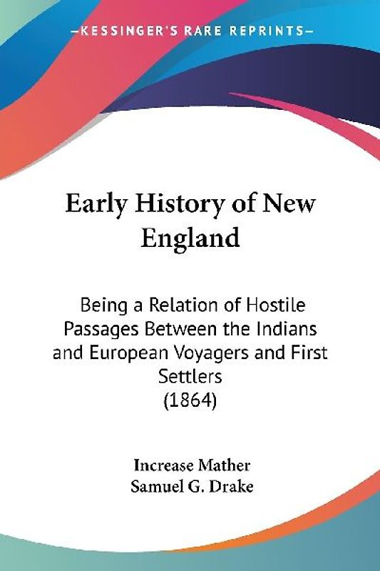Early History of New England