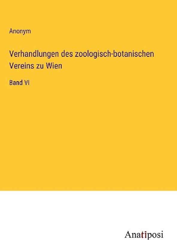 Verhandlungen des zoologisch-botanischen Vereins zu Wien