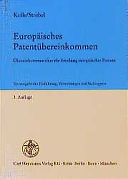 Europäisches Patentübereinkommen