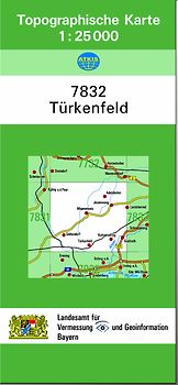 TK25 7832 Türkenfeld